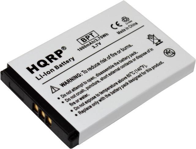 Alt view image 2 of 7 - HQRP Battery for Creative BA20203R79902 Nomad / MuVo2 / NOMAD Jukebox / Jukebox Zen Xtra / Jukebox Zen NX / MuVo MP3 Player + Screen Protector