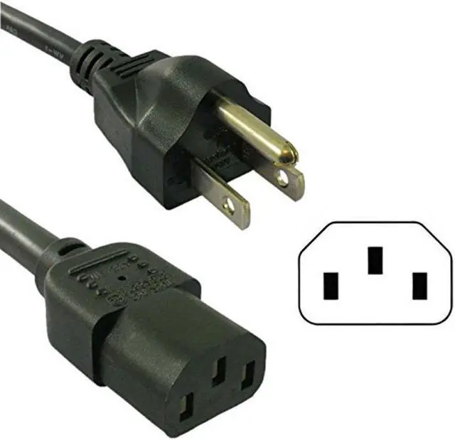 Alt view image 2 of 3 - HQRP 10ft AC Power Cord for Sony KDL-26S3000 KDL-32S3000 KDL-40S3000 KDL-46S3000 KDL-32SL130 KDL-40SL130 Bravia LCD TV Monitor Mains Cable + HQRP Coaster