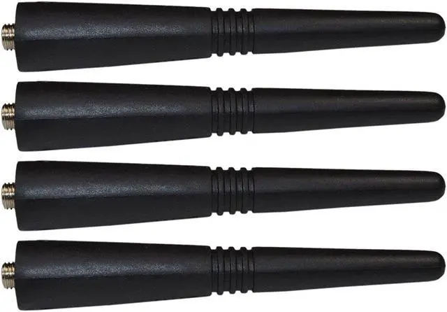 Main image of HQRP 4-Pack UHF Antenna For Motorola EX600, EX600-XLS, GP1280, GP140, GP150, GP200, GP2000 + HQRP UV Meter