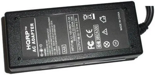 Alt view image 3 of 4 - HQRP AC Adapter for Casio CTK-3200 / CTK3200 / CTK-4200 / CTK4200 / CTK-4400 / CTK4400 Keyboards Power Supply Cord plus HQRP Euro Plug Adapter