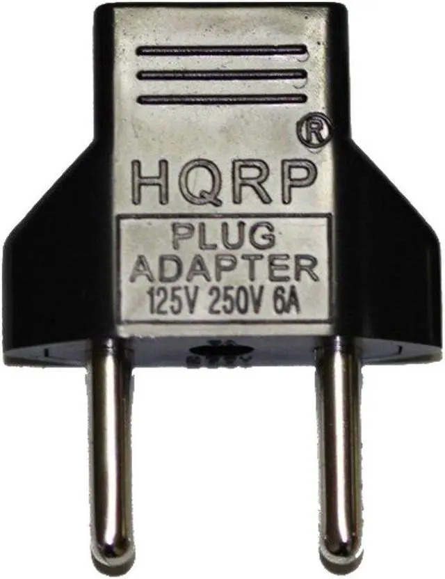Alt view image 3 of 3 - HQRP Charger AC Adapter for No! No! NoNo Hair Removal System MICRO, PRO, ULTRA, SKIN, Pro-3, Pro-5 DC Power Supply Cord Cable PS Wall Mains PSU Adaptor + Euro Plug Adapter