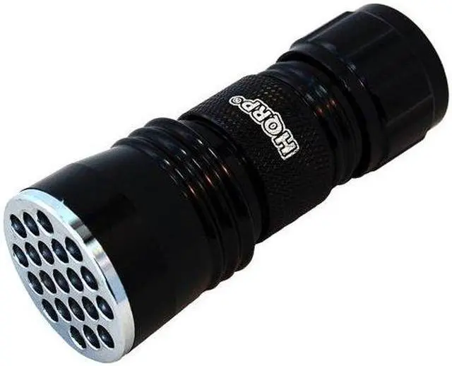 Alt view image 4 of 6 - HQRP 380 nM 21 UV LED Ultraviolet Leak Detection Flashlight / Blacklight + HQRP UV Meter