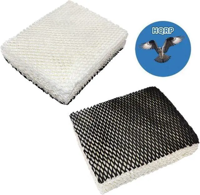 Main image of HQRP 2-pack Humidifier Wick Filter for Bionaire C22 / C33 / W2 / W2S / W6 / W6H / W6S / W7 / W9 / W9H / W9S Humidifiers / part 900 / 900CS Replacement + HQRP Coaster