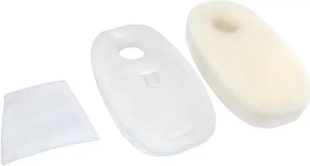 Alt view image 2 of 3 - HQRP 2-pack Filter Kit for Shark Rocket 1080FTV320 / 1084FTV320 / HV320 series Vacuum Cleaner + HQRP Coaster