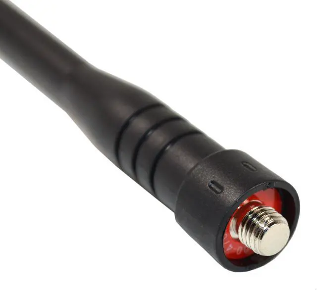 Alt view image 3 of 4 - HQRP 4-Pack UHF High Gain Antenna For Motorola CP040, CP140, CP150, CP160, CP180, CP185, CP190, CP200 + HQRP UV Meter