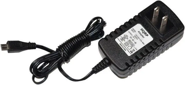Alt view image 3 of 4 - HQRP 5V 2.5A Micro USB AC Adapter Mains Power Wall Supply for Raspberry Pi 3 / Raspberry Pi 3 Model B / Banana Pro [UL Listed] + HQRP Euro Plug Adapter