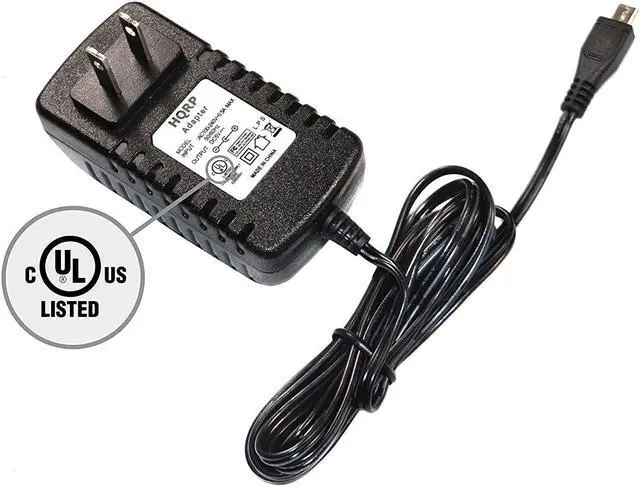 Alt view image 2 of 4 - HQRP 5V 2.5A Micro USB AC Adapter Mains Power Wall Supply for Raspberry Pi 3 / Raspberry Pi 3 Model B / Banana Pro [UL Listed] + HQRP Euro Plug Adapter