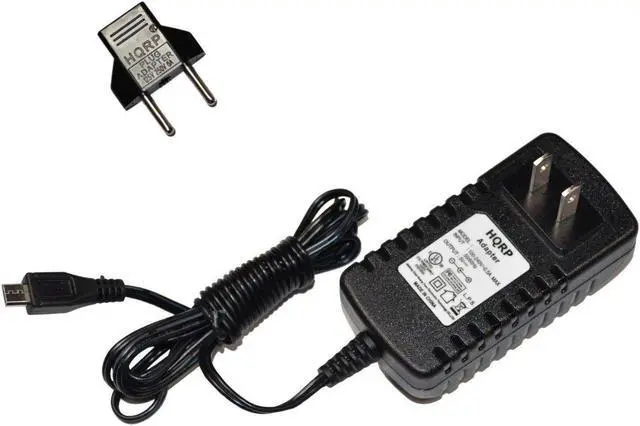 Main image of HQRP 5V 2.5A Micro USB AC Adapter Mains Power Wall Supply for Raspberry Pi 3 / Raspberry Pi 3 Model B / Banana Pro [UL Listed] + HQRP Euro Plug Adapter
