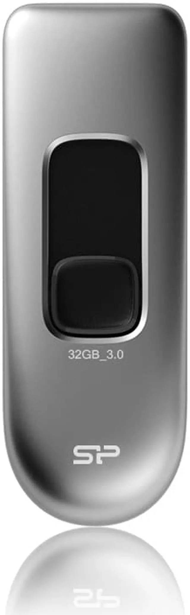 Alt view image 2 of 10 - Silicon Power Marvel M70 32GB 200/40 MB/s (read/write) Retractable USB 3.0 Flash Drive Silver