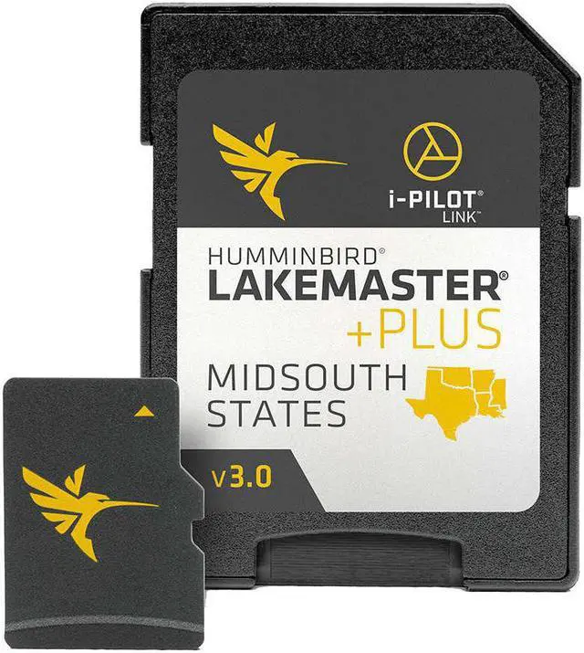 Alt view image 5 of 6 - Humminbird HB Chart- Midsouth Plus V3 HB CHART- MIDSOUTH PLUS v3
