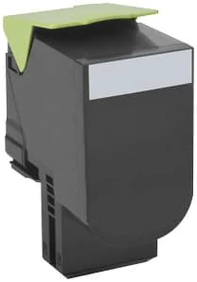Alt view image 7 of 9 - Lexmark 80C0XKG Lexmark Toner Cartridge - Black - Laser - Extra High Yield - 8000 Page Black - 1 Each