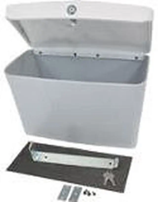 Alt view image 9 of 11 - Ergotron 97-740 Ergotron SV Storage Bin - Internal Dimensions: 13" Width x 5.50" Depth x 9" Height - External Dimensions: 15.6" Width x 6.3" Depth x 10.3" Height - 12 lb