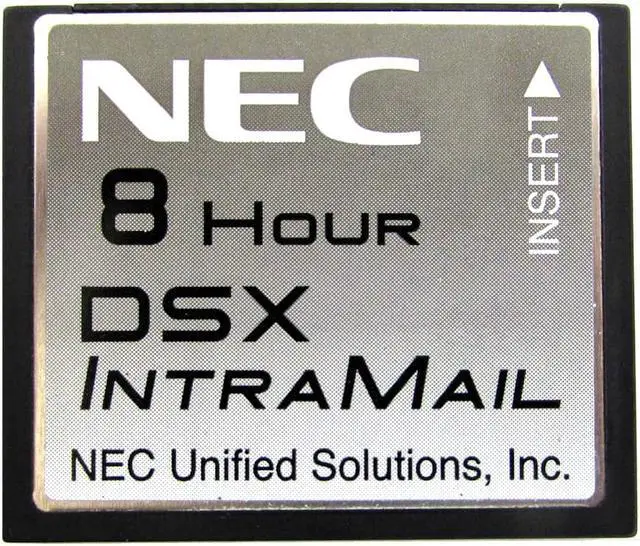 Alt view image 3 of 3 - NEC 1091011 DSX IntraMail 4-Port-8-Hour Voice Mail 128 Mailboxes