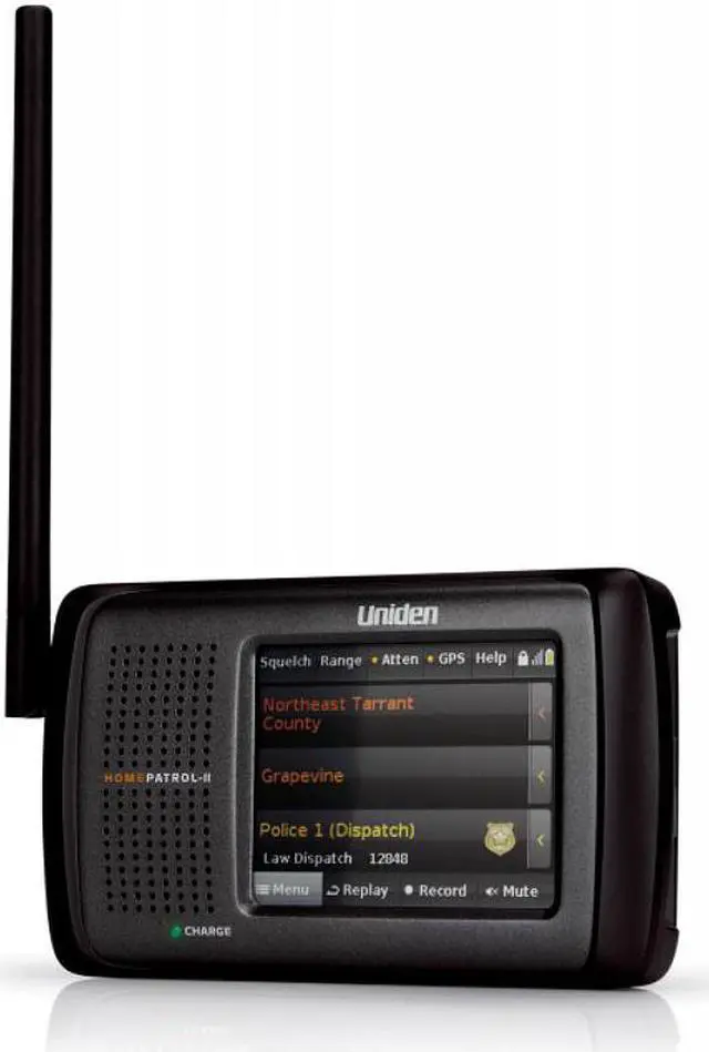 Alt view image 12 of 15 - Uniden Homepatrol-2 Color Touchscreen Scanner w/ 4 GB MicroSD Card