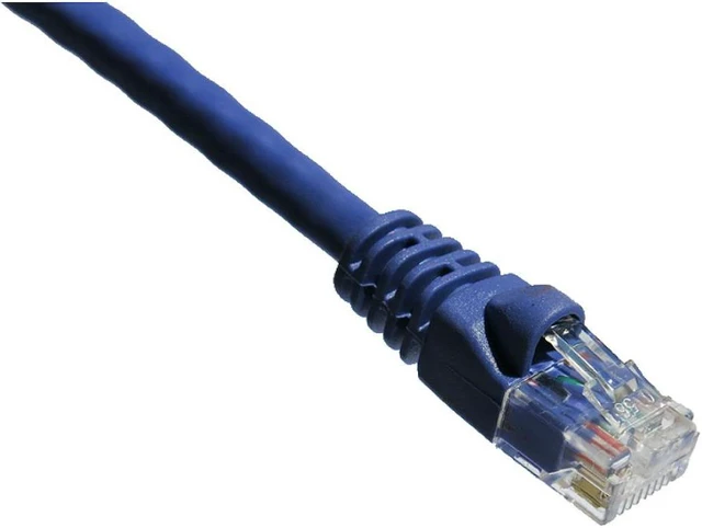 Main image of Axiom C5EMB-P1-AX Axiom 1FT CAT5E 350mhz Patch Cable - Category 5e for Network Device - Patch Cable - 1 ft - 1 x - 1 x - Gold-plated Contacts - Purple
