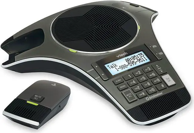 Alt view image 7 of 20 - VTech ErisStation Conference Phone VCS702