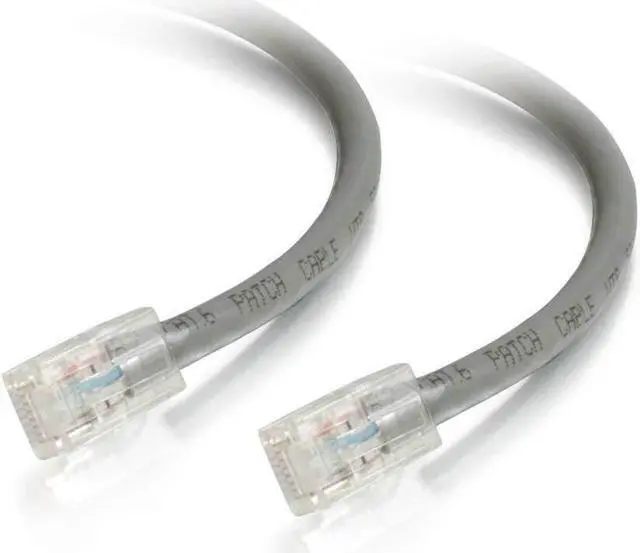 Alt view image 5 of 6 - C2G 00961 Cat6 Cable - Non-Booted Unshielded Ethernet Network Patch Cable, Gray (6 Inches)