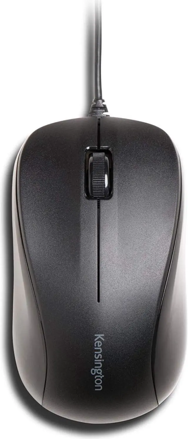 Alt view image 9 of 20 - Kensington k72110us Black 1 x Wheel USB Wired Optical Mouse