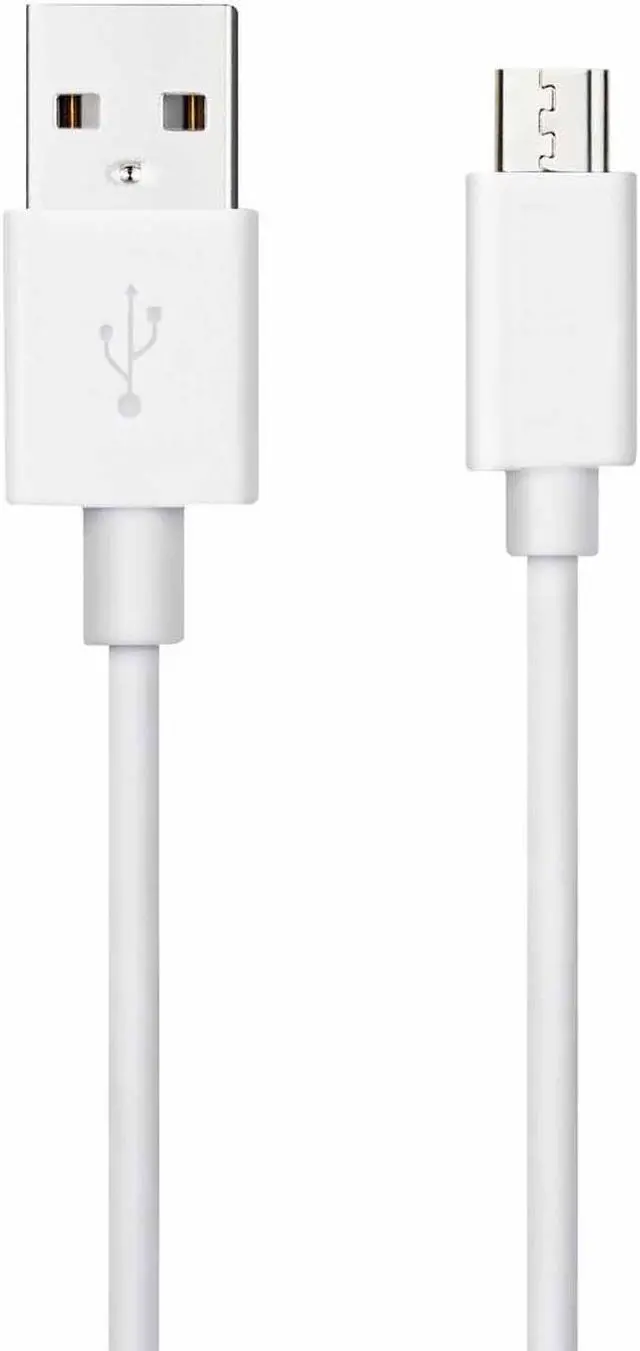 Alt view image 2 of 6 - 4XEM 4XMUSB3WH White Micro USB To USB Data/Charge Cable For Samsung/Kindle/HTC