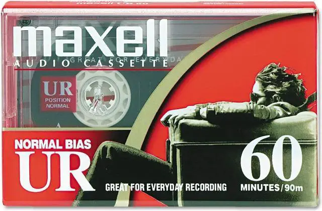 Alt view image 6 of 14 - maxell 109024 60 minute storage capacity normal bias type flat packs 2 pack cassettes