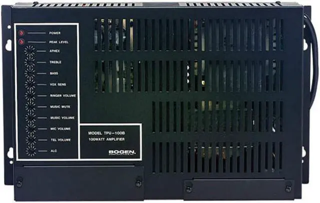 Alt view image 5 of 5 - 100 WATT AMPLIFIER W/ALC AND APHEX AURAL EXCITER CIRCUIT