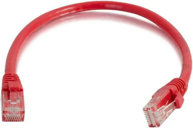 Alt view image 4 of 7 - C2G 04005 Cat6 Cable - Snagless Unshielded Ethernet Network Patch Cable, Red (20 Feet, 6.09 Meters)