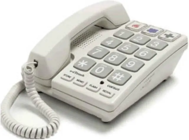 Alt view image 2 of 4 - Cortelco ITT-2400 Big Button Phone