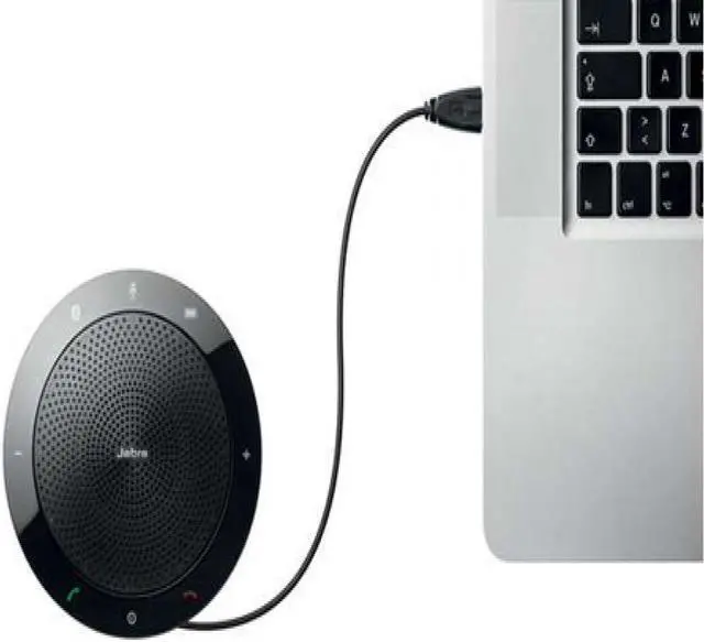 Alt view image 3 of 4 - Jabra Speak 510 MS Speakerphone Optimized for Microsoft Skype for Business