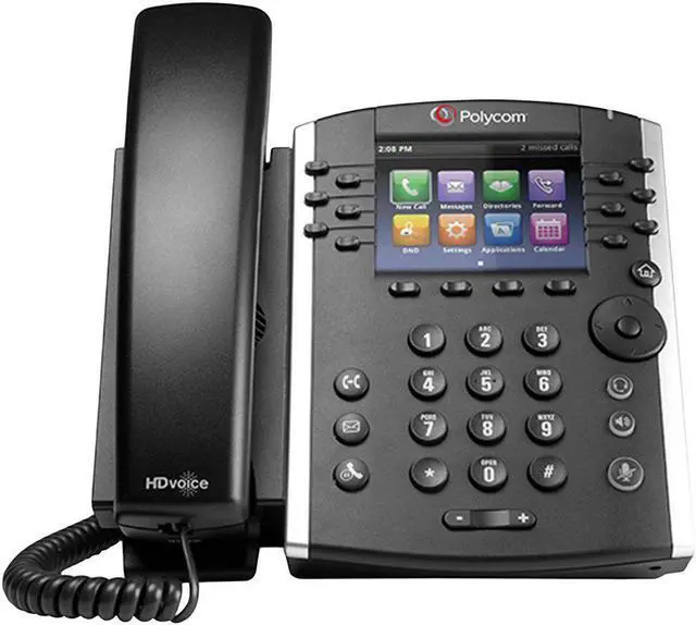 Main image of Polycom VVX 400 (2200-46157-025) 12-line Mid-Range Business Media Phone with Color Display