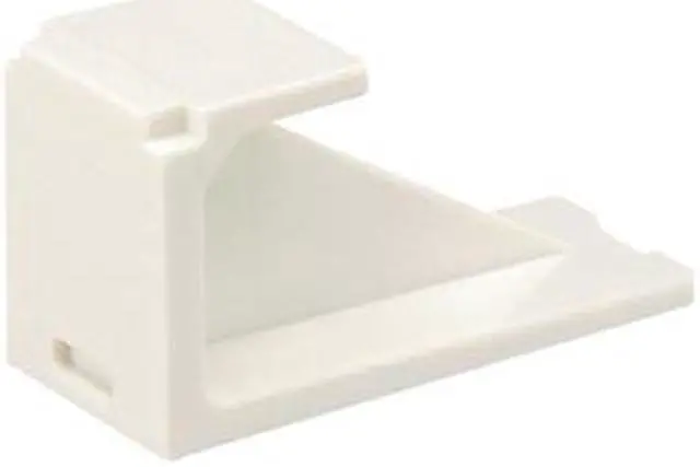 Alt view image 7 of 12 - PANDUIT CMBWH-X Blank Module,Mini Com,White,1 Port