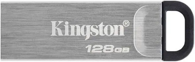 Alt view image 5 of 5 - Kingston DataTraveler Kyson 128GB High Performance USB 3.2 Metal Flash Drive, DTKN/128GB (2-Pack)