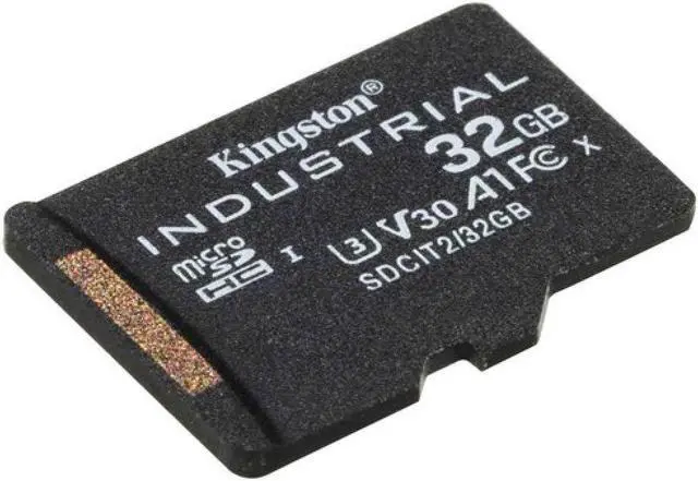 Alt view image 16 of 16 - Kingston Industrial 32 GB Class 10-UHS-I (U3) V30 microSDHC