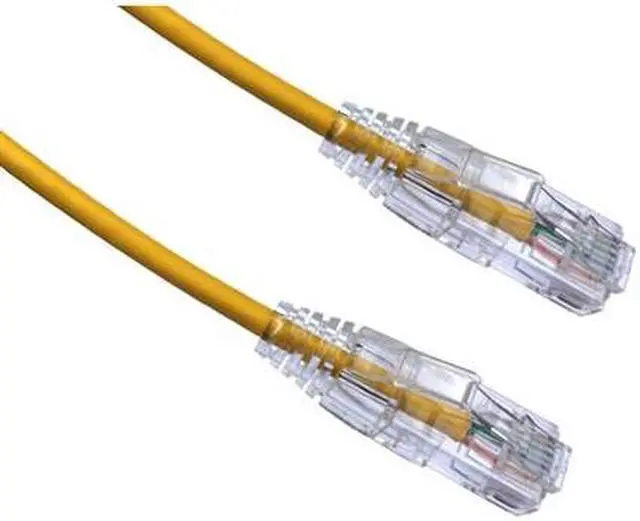 Alt view image 4 of 4 - Axiom C6BFSB-Y2-AX 2Ft Cat6 Cbl Bendnflex Patch 550Mhz Ylw