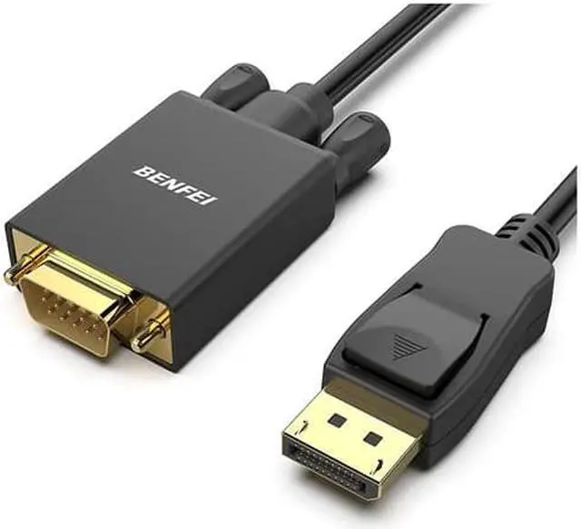 Alt view image 11 of 11 - Axiom DPMVGAM03-AX Display Cable - Hd-15 (M) To Displayport (M) - 300 Ft - Thumbscrews