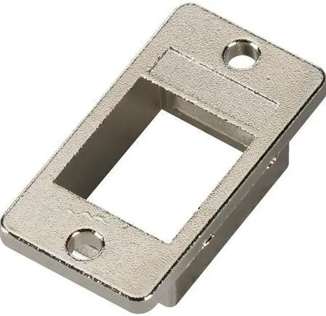 Alt view image 8 of 11 - Black Box Panel-Mount Bezel Keystone Opening Silver FMT1000