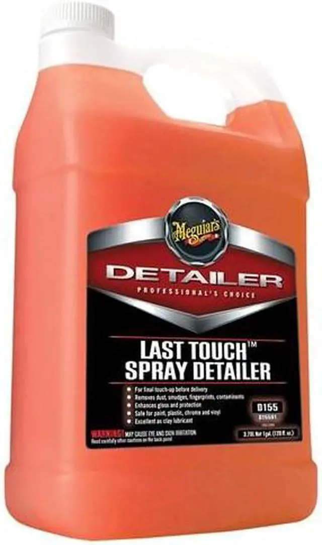 Alt view image 9 of 10 - Meguiar's Detailer Last Touch Spray Detailer - 1-Gallon