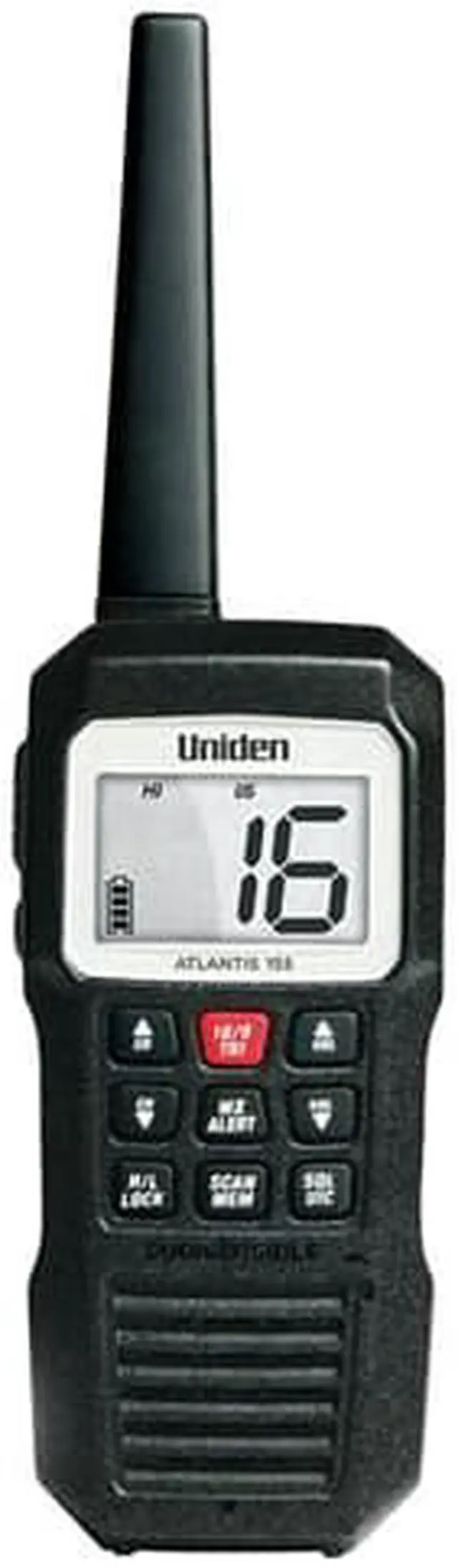 Alt view image 12 of 19 - UNIDEN Handheld 2-Way VHF Marine Radio Floating ATLANTIS 155