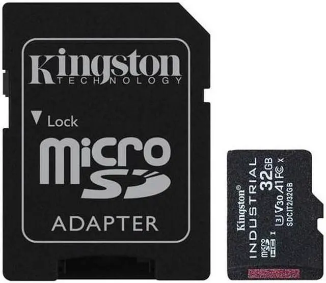 Alt view image 11 of 12 - Kingston 32GB Industrial microSD UHS-I U3 V30 A1 Memory Card, Includes SD adapter SDCIT2/32GB