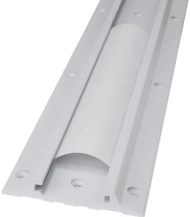 Alt view image 7 of 7 - ERGOTRON 34IN WALL TRACK (WHITE).A LOW-COST,ZERO-FOOTPRINT MOUNTING SYSTEM THAT