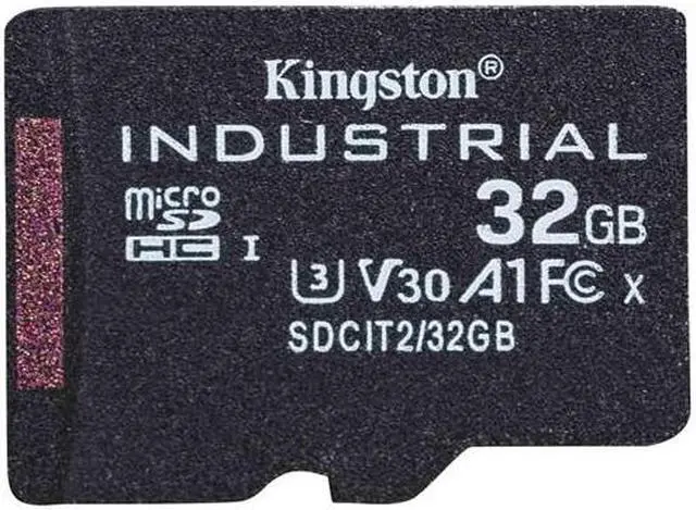 Alt view image 12 of 16 - Kingston Industrial 32 GB Class 10-UHS-I (U3) V30 microSDHC