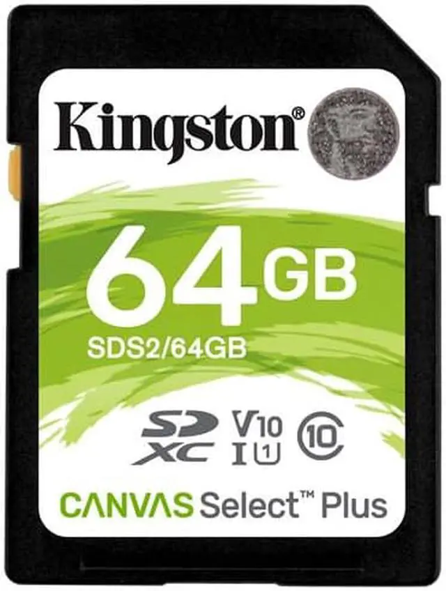 Alt view image 11 of 15 - Kingston Canvas Select Plus - Flash memory card - 64 GB - Video Class V10 / UHS-I U1 / Class10 - SDXC UHS-I