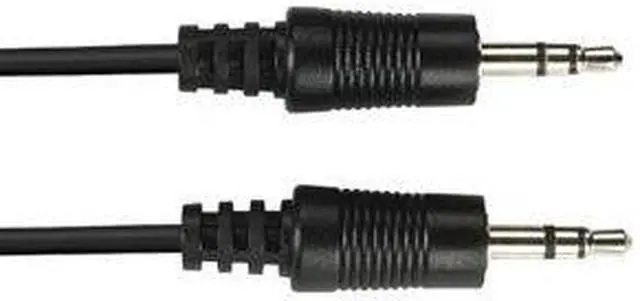 Alt view image 3 of 5 - black box network services 3.5-mm stereo audio cables, 24 awg, male ej110-0005