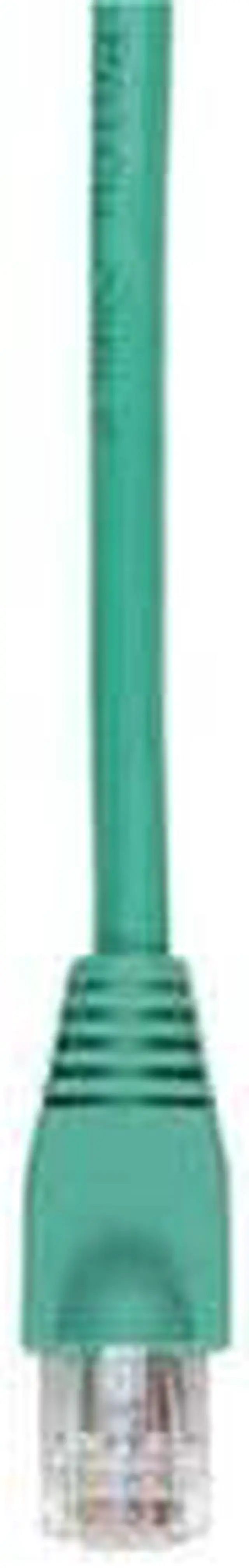 Alt view image 8 of 10 - GigaTrue CAT6 Channel 550-MHz Patch Cable UTP Snagless Boots Green 3-ft. 0.9-m