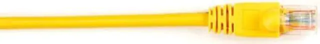 Alt view image 6 of 7 - Black Box CAT5EPC-003-YL Black Box CAT5e Value Line Patch Cable, Stranded, Yellow, 3-ft. (0.9-m) - Category 5e for Network Device - Patch Cable - 3 ft - 1 x RJ-45 Male Network - 1 x RJ-45 Male Network