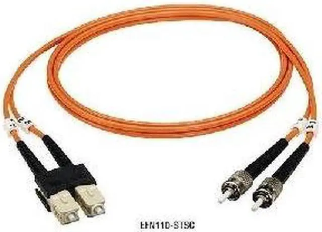 Alt view image 8 of 8 - Black Box Fiber Optic Duplex Patch Cable - LC Male - ST Male - 6.56ft