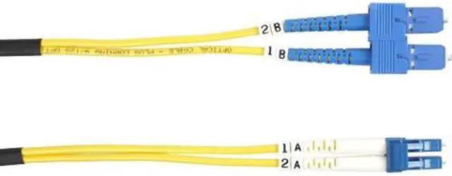 Alt view image 7 of 7 - FIBER PATCH CABLE 10M SM 9 MICRON SC TO LC