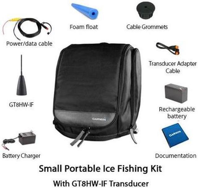 Alt view image 19 of 20 - Garmin Small Portable Ice Fishing Kit w/ GT8HW-IF Transducer (010-12462-10)