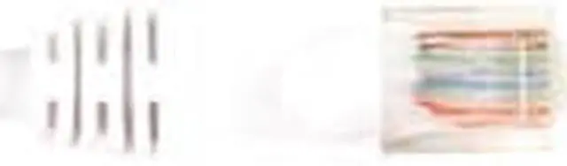 Alt view image 7 of 8 - Black Box CAT5EPC-010-WH Black Box CAT5e Value Line Patch Cable, Stranded, White, 10-ft. (3.0-m) - Category 5e for Network Device - Patch Cable - 10 ft - 1 x RJ-45 Male Network - 1 x RJ-45 Male