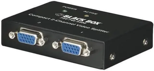 Alt view image 10 of 10 - COMPACT VGA VIDEO SPLITTER - 2-CHANNEL, GSA, TAA, 45 DAY STANDARD RETURN POLICY