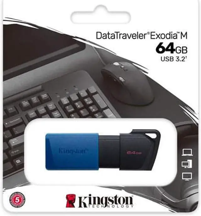 Alt view image 7 of 12 - Kingston DataTraveler Exodia M USB Flash Drive DTXM64GB